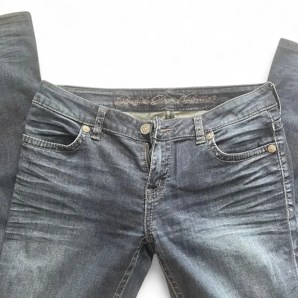 Y2K Low Rise Bootcut Jeans - Picture 1 of 3